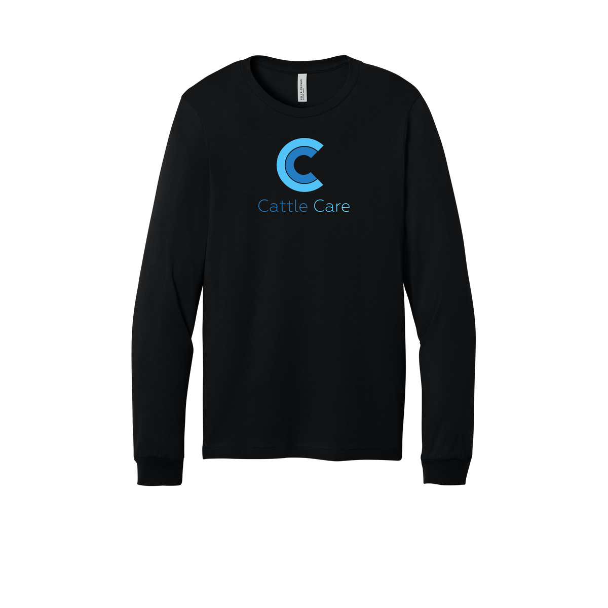cattle-care-all-season-long-sleeve-tee-dtf-front-3501-black-flat-front