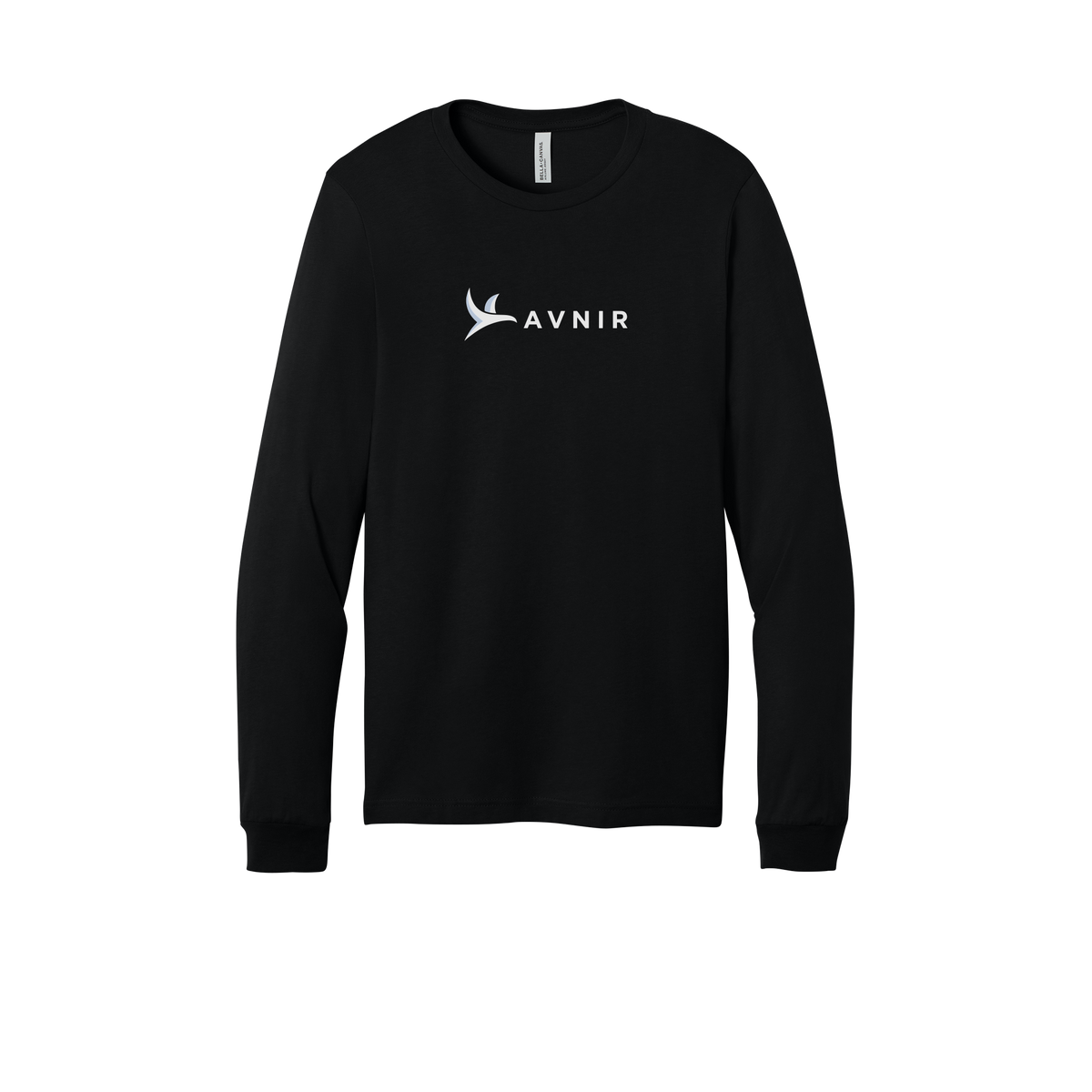 avnir-all-season-long-sleeve-tee-dtf-front-3501-black-flat-front