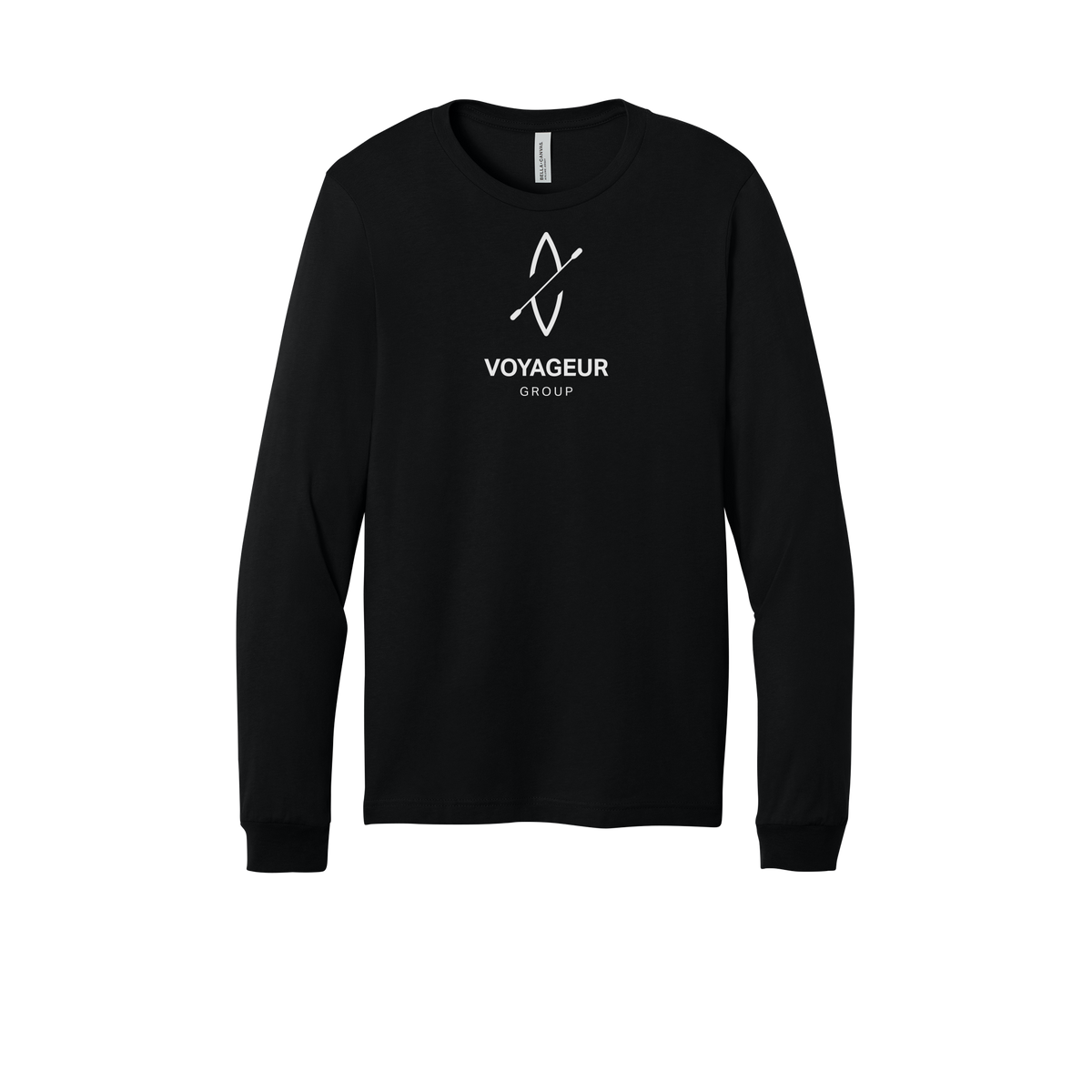 voyageurgroup-all-season-long-sleeve-tee-dtf-front-3501-black-flat-front