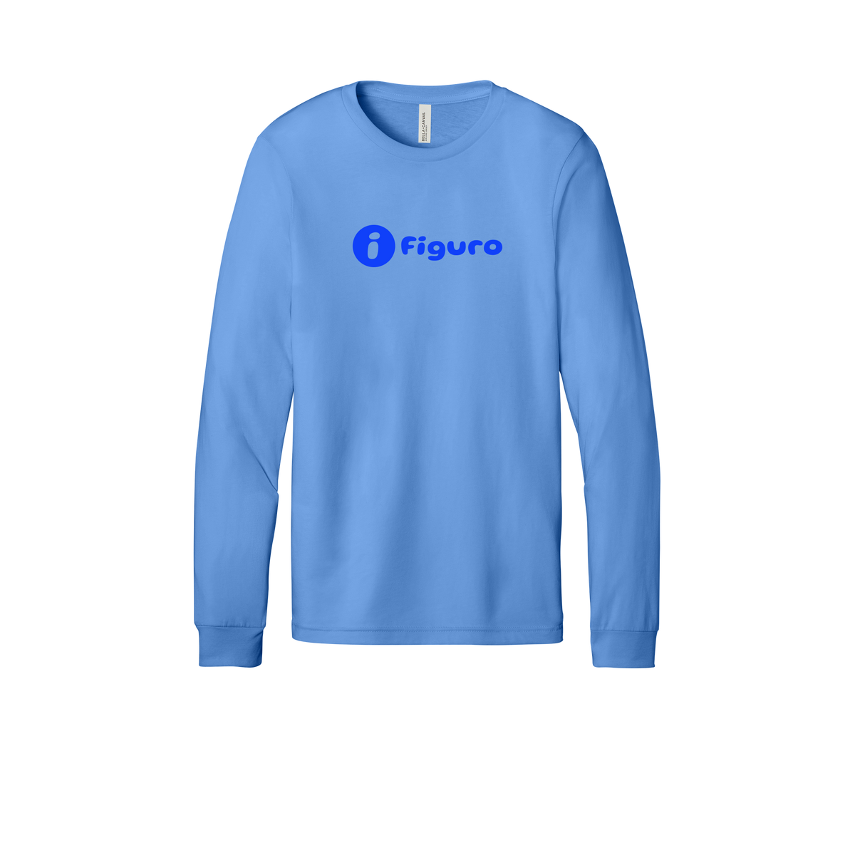 getfiguro-all-season-long-sleeve-tee-dtf-front-3501-carolinablue-flat-front