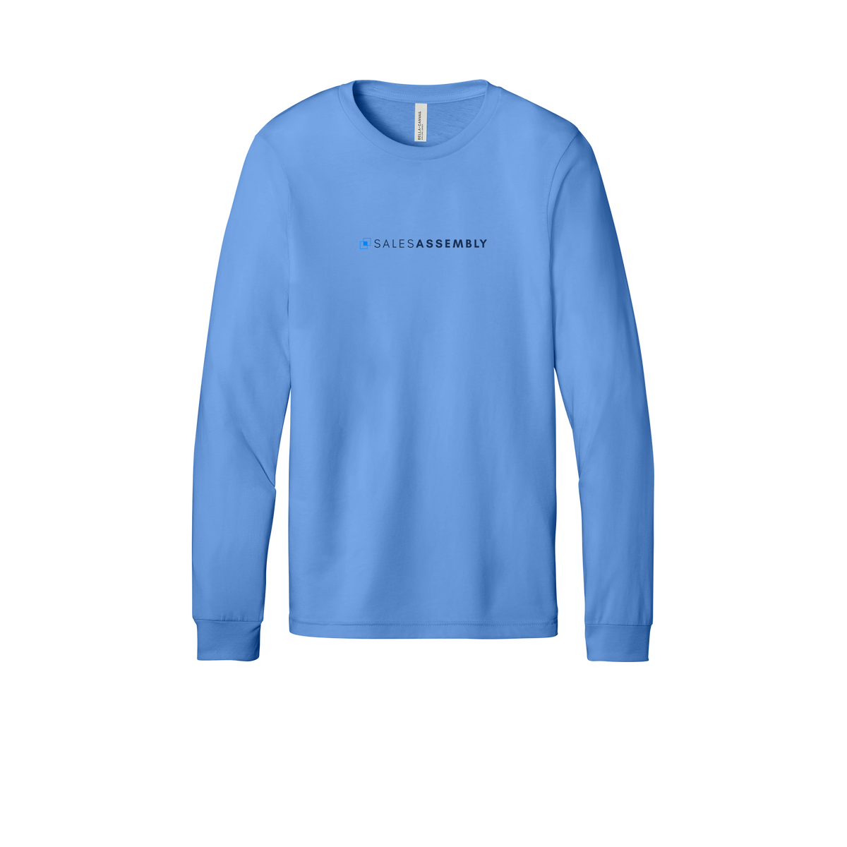 salesassembly-all-season-long-sleeve-tee-dtf-front-3501-carolinablue-flat-front