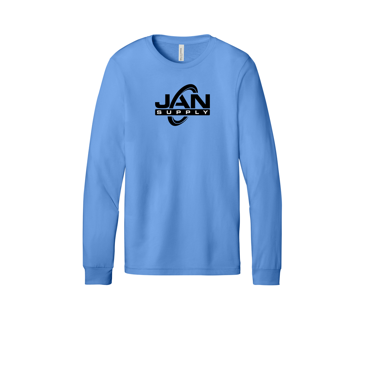 jan-pro-all-season-long-sleeve-tee-dtf-front-3501-carolinablue-flat-front