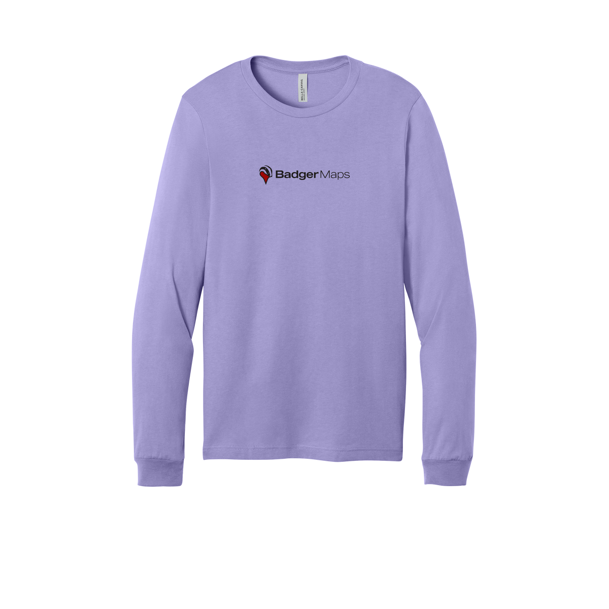 badgermapping-all-season-long-sleeve-tee-dtf-front-3501-darklavender-flat-front