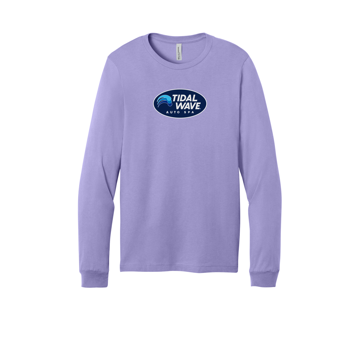 tidalwaveautospa-all-season-long-sleeve-tee-dtf-front-3501-darklavender-flat-front