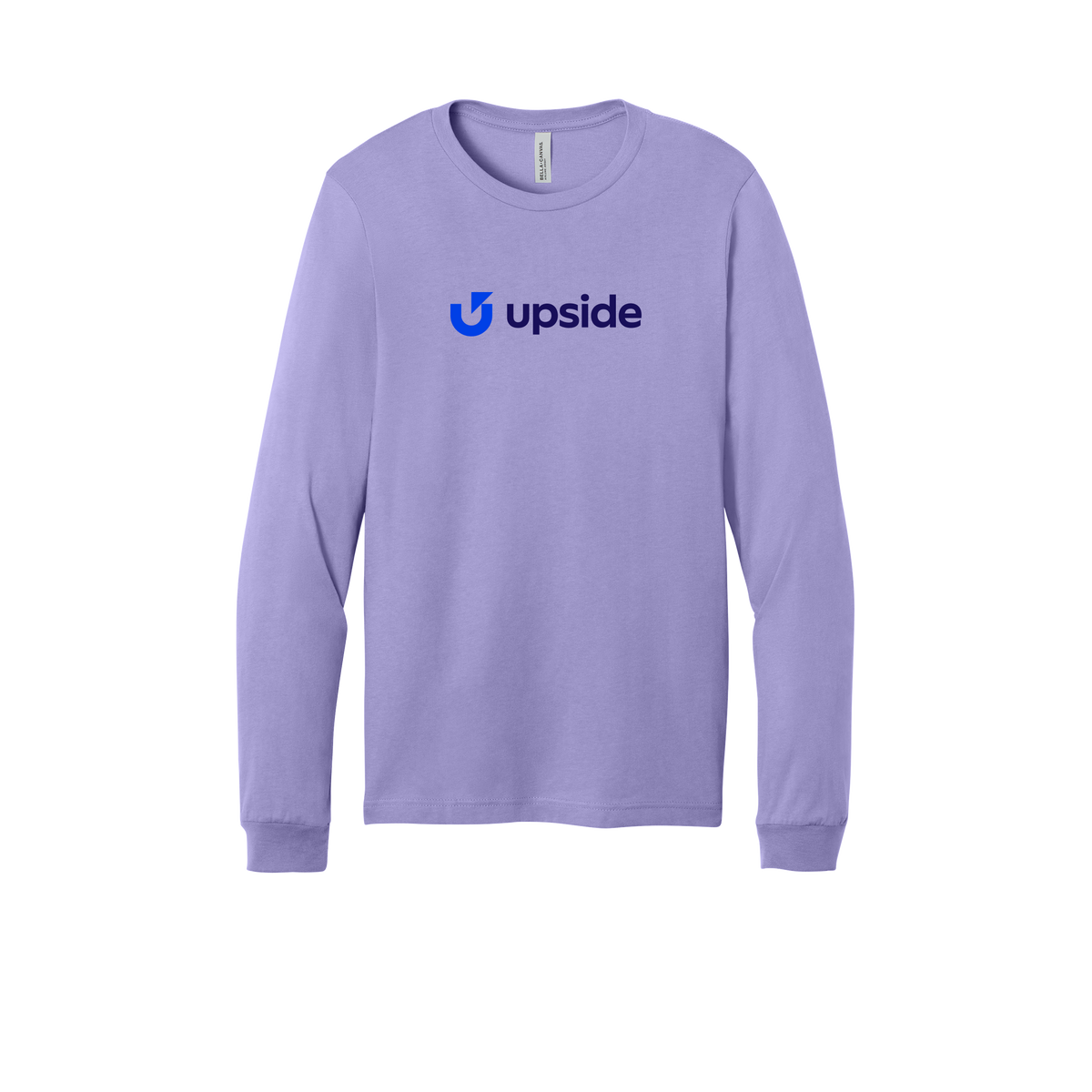 upside-all-season-long-sleeve-tee-dtf-front-3501-darklavender-flat-front