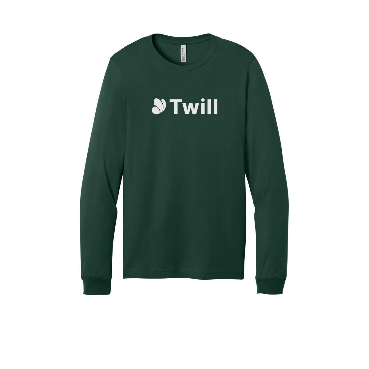 withtwill-all-season-long-sleeve-tee-dtf-front-3501-forest-flat-front