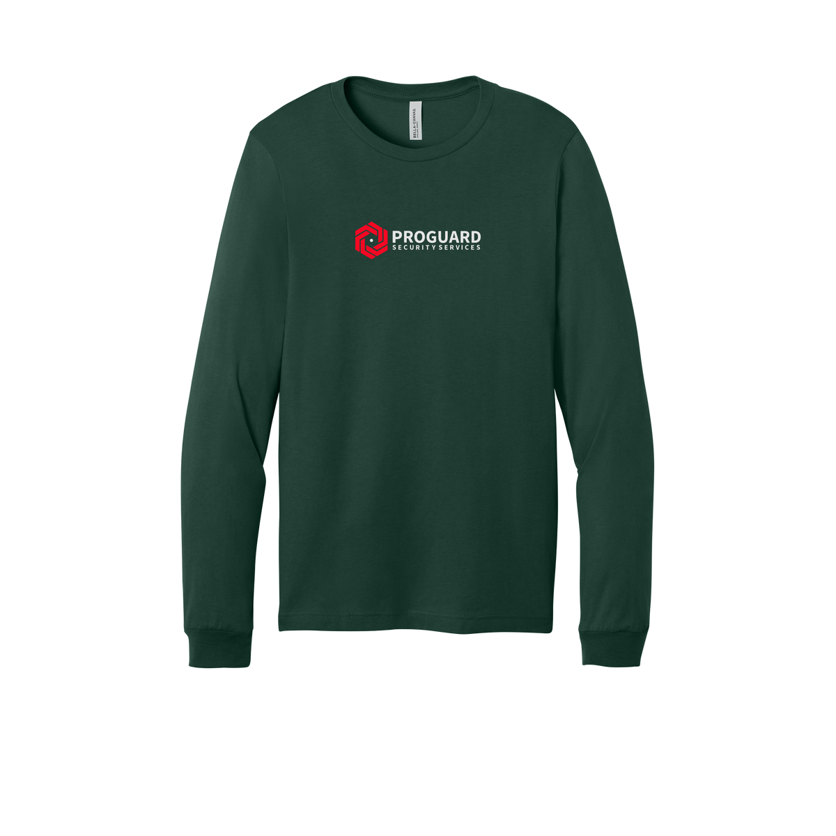 proguardsecurityservices-all-season-long-sleeve-tee-dtf-front-3501-forest-flat-front