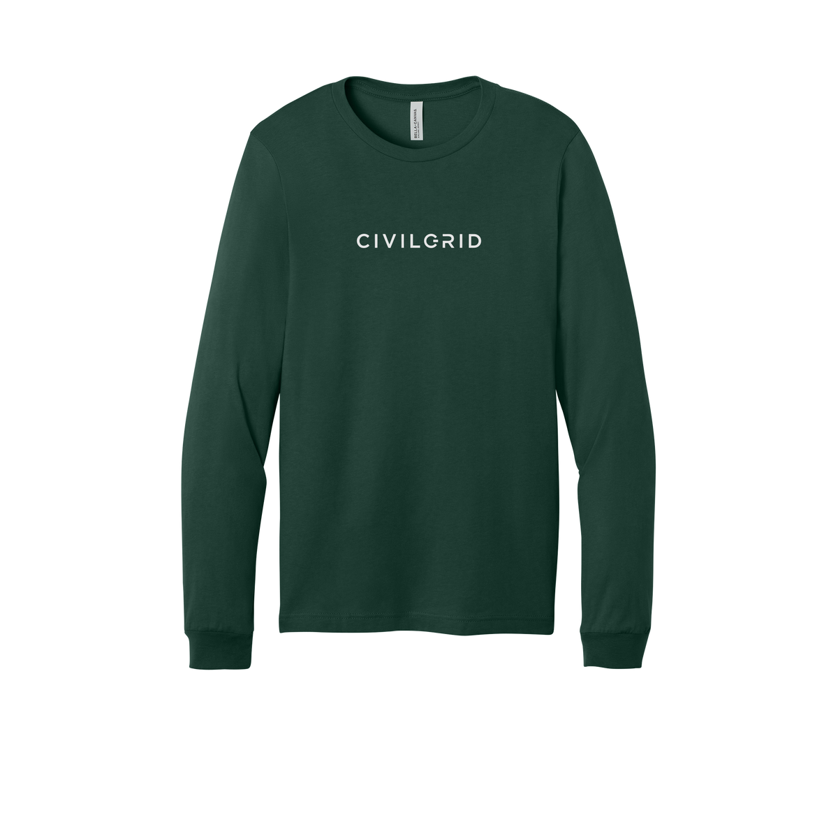 civilgrid-all-season-long-sleeve-tee-dtf-front-3501-forest-flat-front