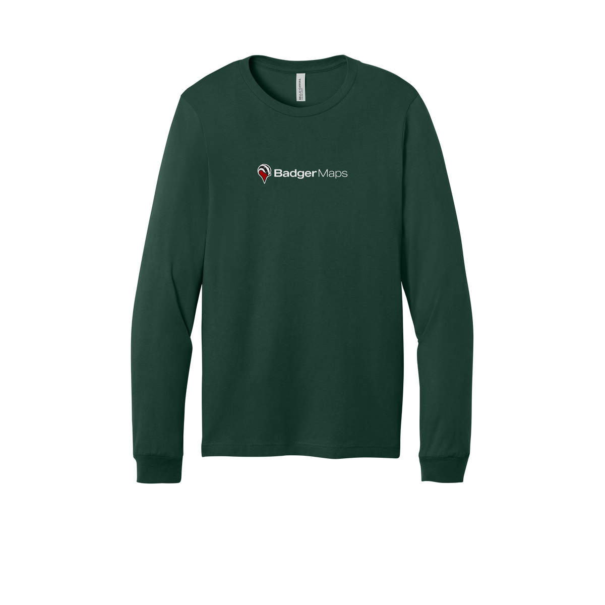 badgermapping-all-season-long-sleeve-tee-dtf-front-3501-forest-flat-front