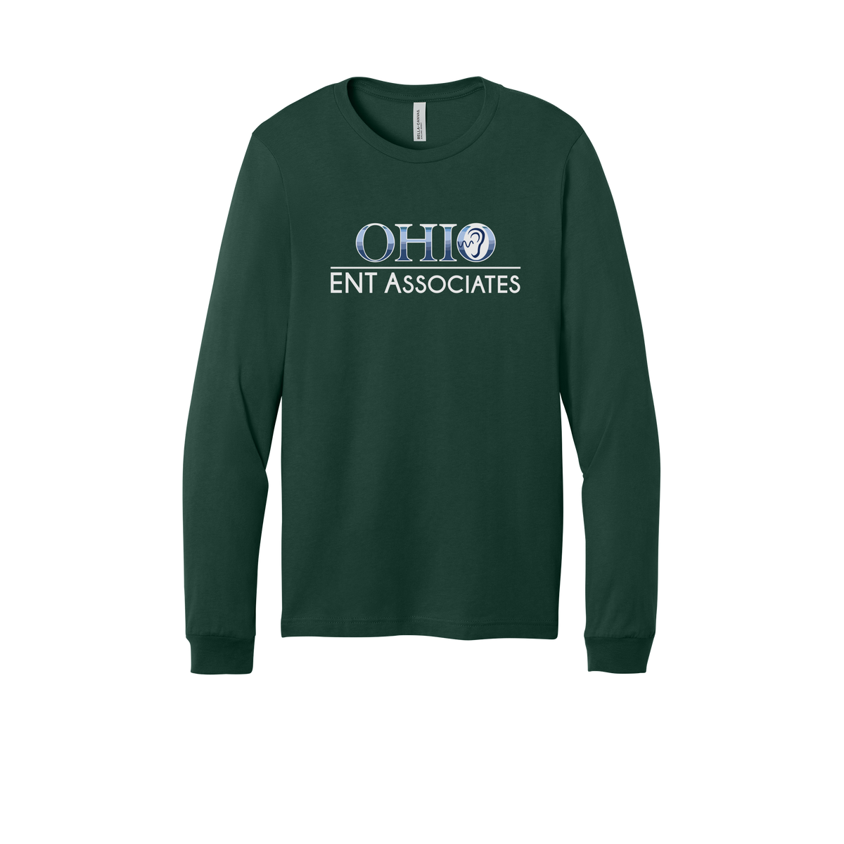 ohioentaudiology-all-season-medical-long-sleeve-tee-dtf-front-3501-forest-flat-front