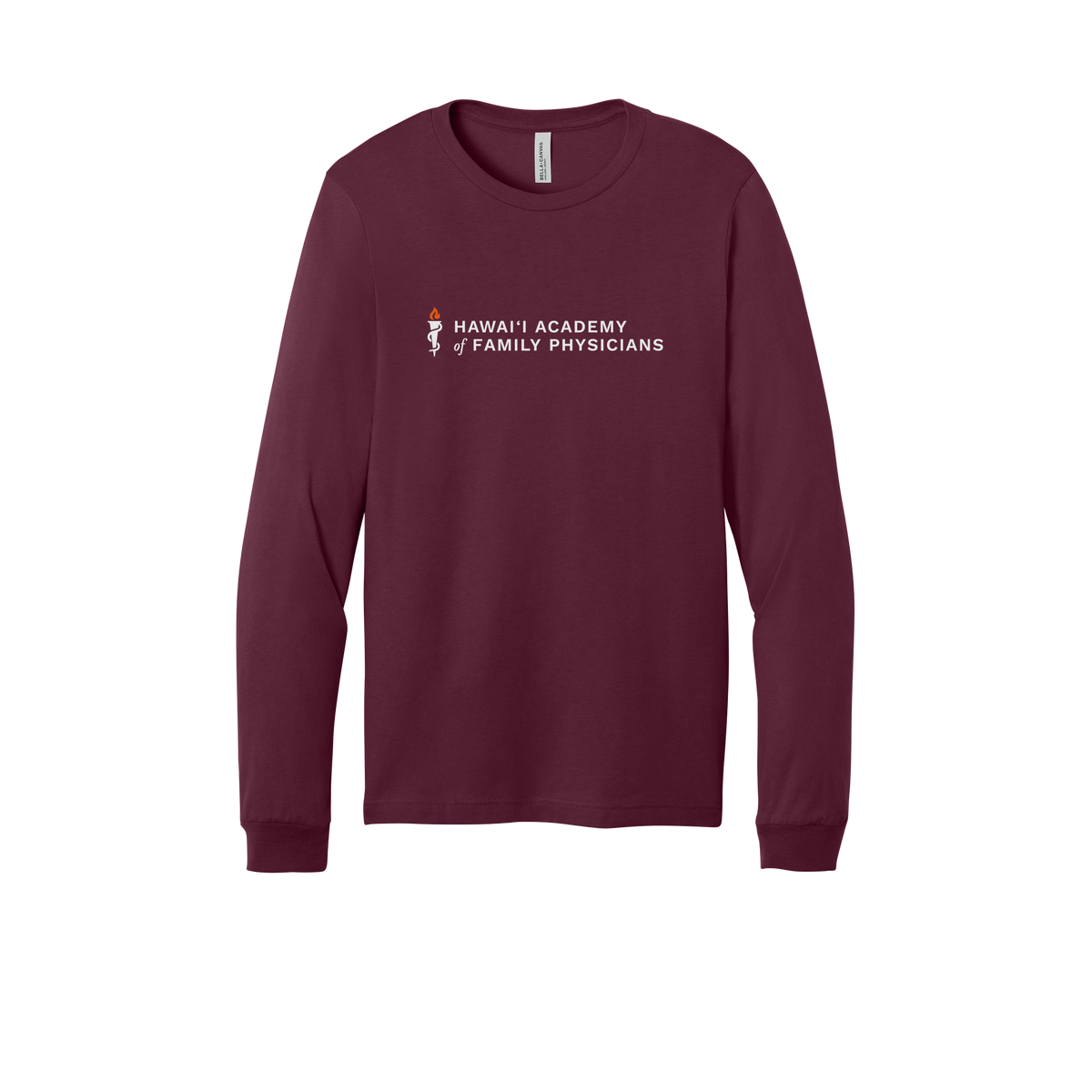 hafp-all-season-medical-long-sleeve-tee-dtf-front-3501-maroon-flat-front