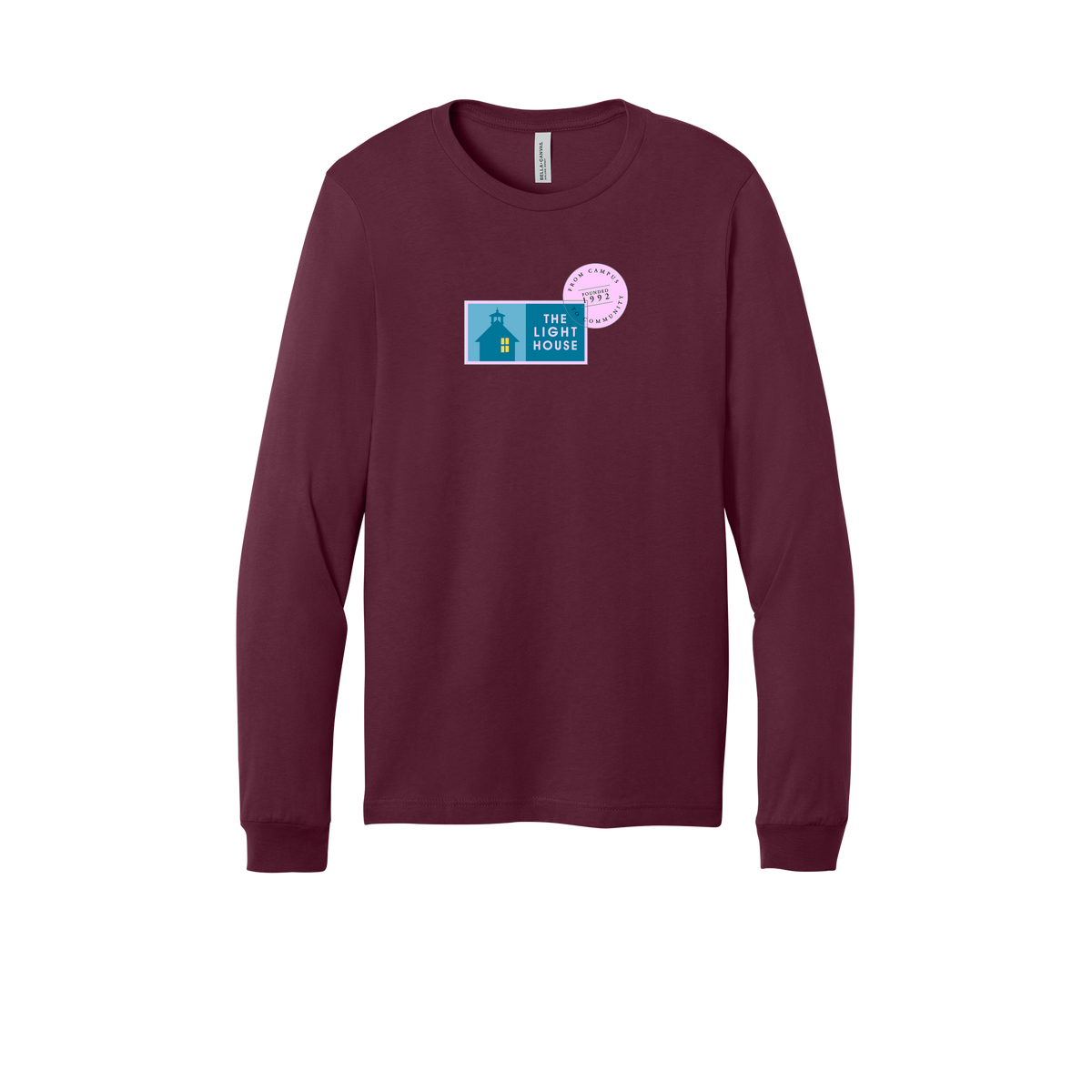 lhcampus-all-season-long-sleeve-tee-dtf-front-3501-maroon-flat-front