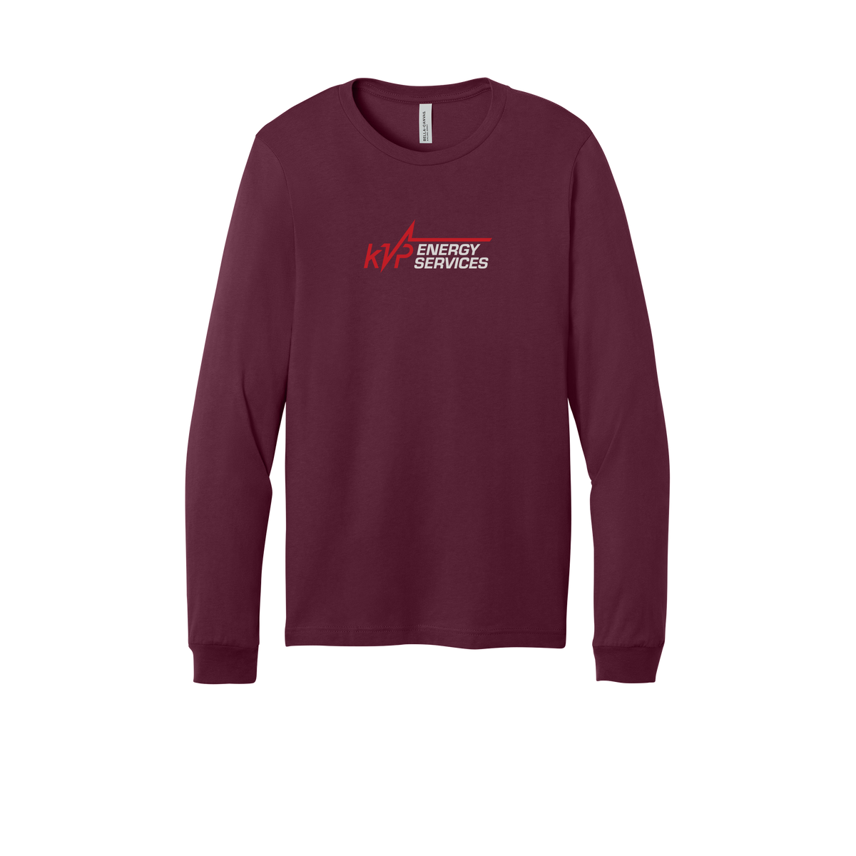 kvpenergy-all-season-long-sleeve-tee-dtf-front-3501-maroon-flat-front