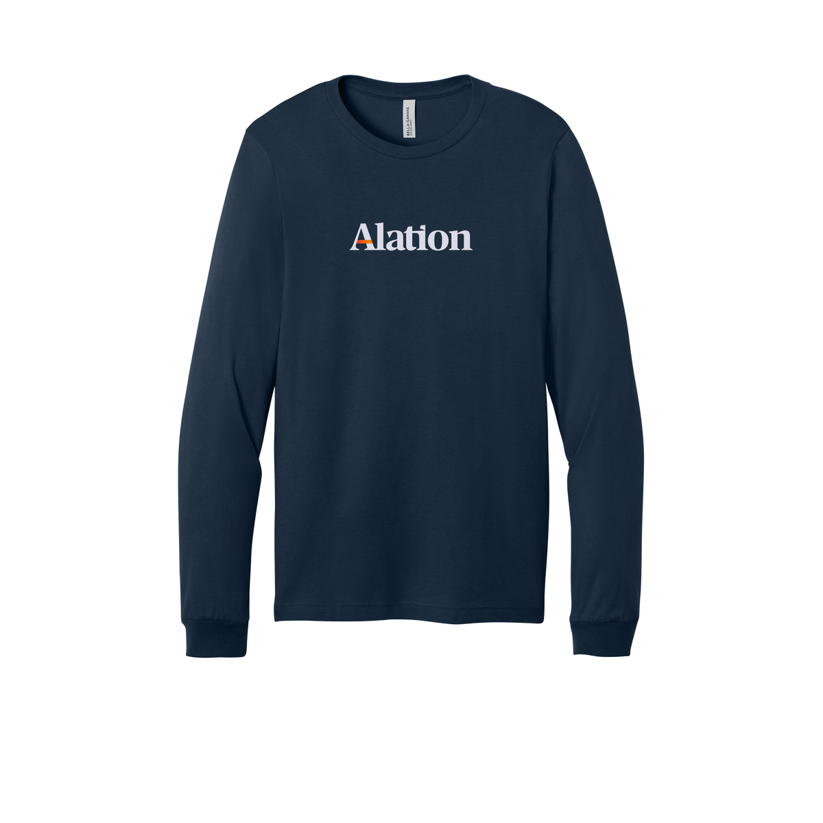 alation-all-season-long-sleeve-tee-dtf-front-3501-navy-flat-front