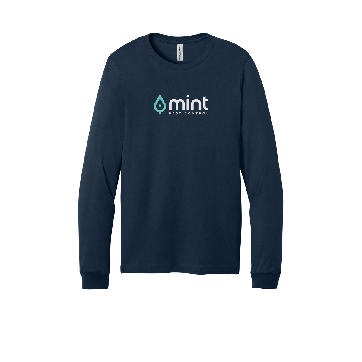 mintpest-all-season-long-sleeve-tee-dtf-front-3501-navy-flat-front