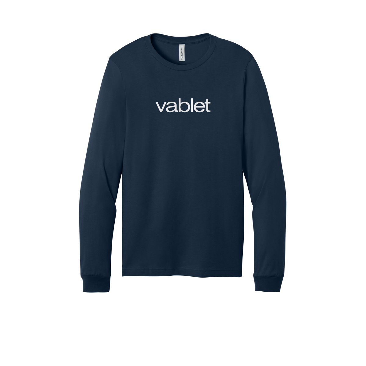 vablet-all-season-long-sleeve-tee-dtf-front-3501-navy-flat-front