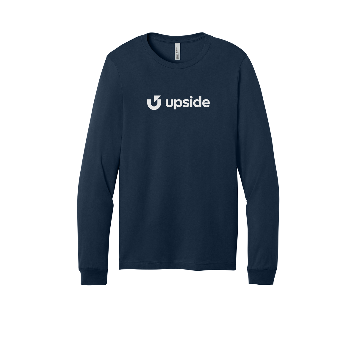 upside-all-season-long-sleeve-tee-dtf-front-3501-navy-flat-front