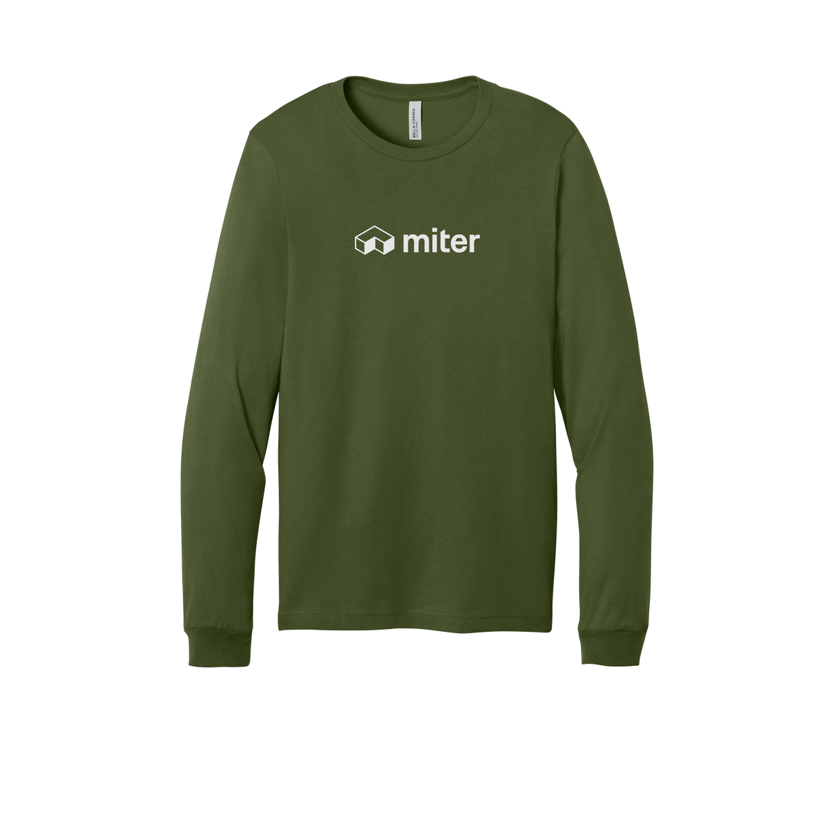 miter-all-season-long-sleeve-tee-dtf-front-3501-olive-flat-front