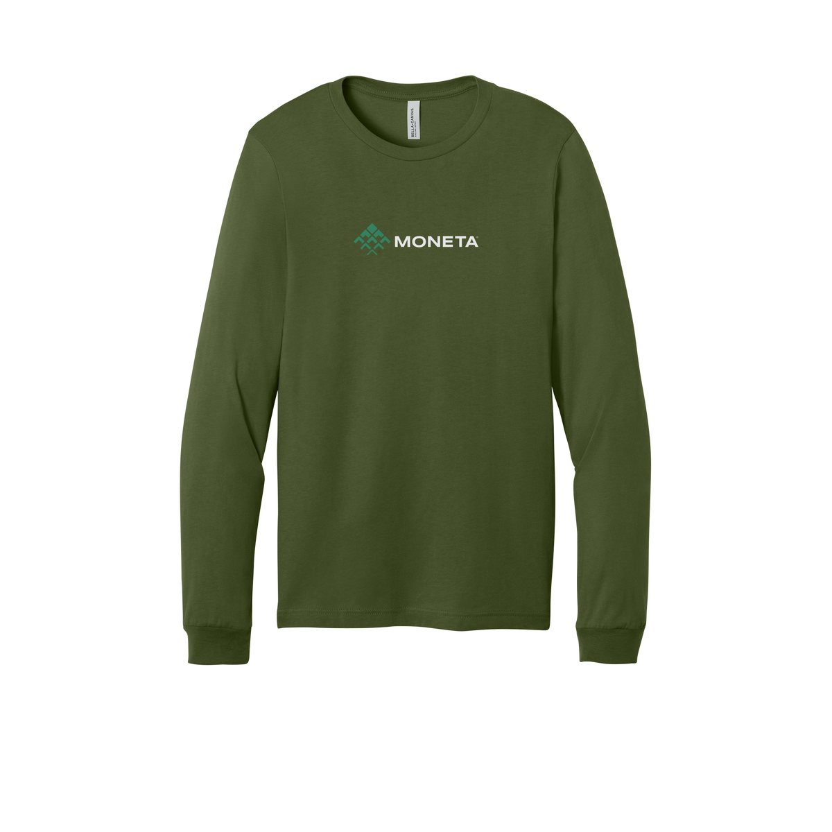 monetagroup-all-season-long-sleeve-tee-dtf-front-3501-olive-flat-front