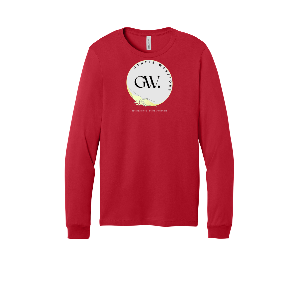 gentle-warriors-all-season-long-sleeve-tee-dtf-front-3501-red-flat-front
