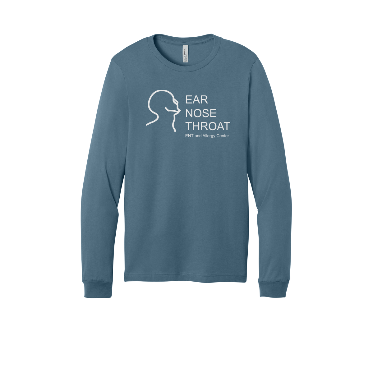 entnwa-all-season-medical-long-sleeve-tee-dtf-front-3501-steelblue-flat-front