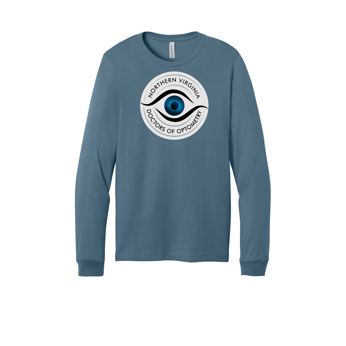 novaeyedocs-all-season-medical-long-sleeve-tee-dtf-front-3501-steelblue-flat-front