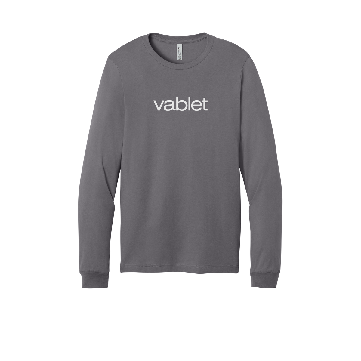 vablet-all-season-long-sleeve-tee-dtf-front-3501-storm-flat-front