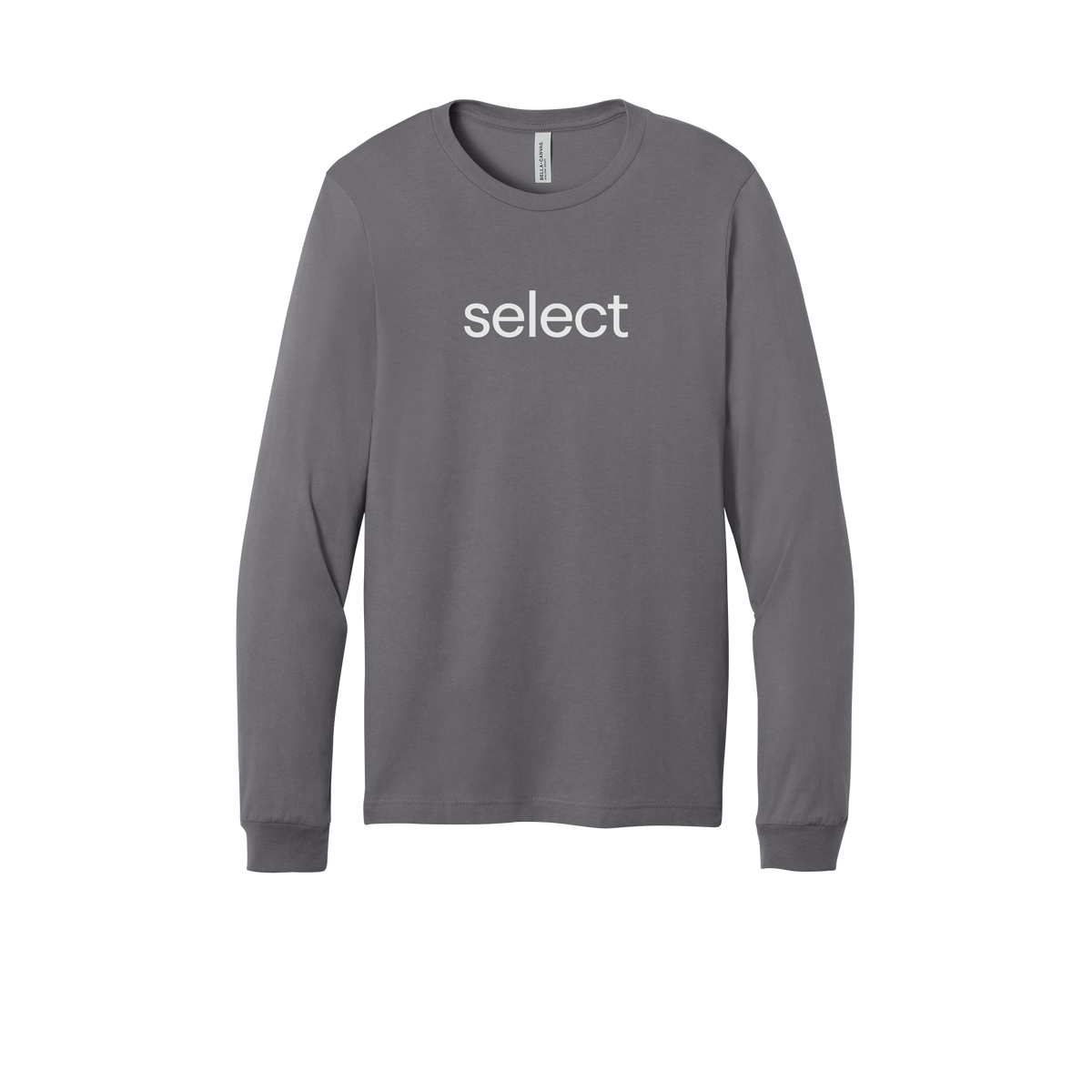 meetselect-all-season-long-sleeve-tee-dtf-front-3501-storm-flat-front