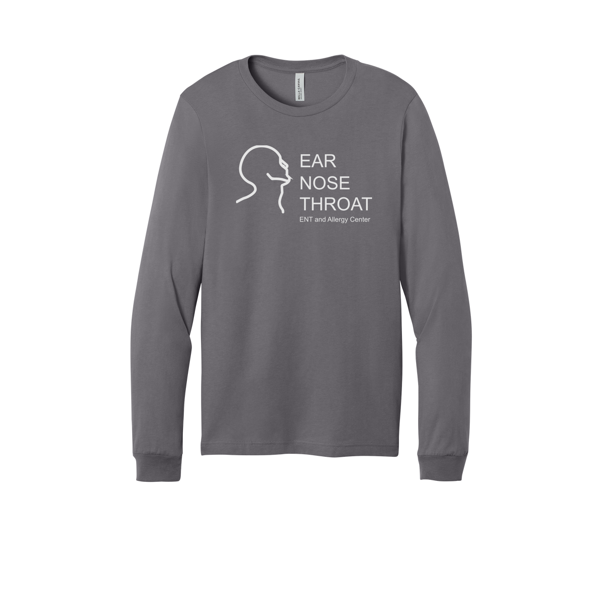 entnwa-all-season-medical-long-sleeve-tee-dtf-front-3501-storm-flat-front