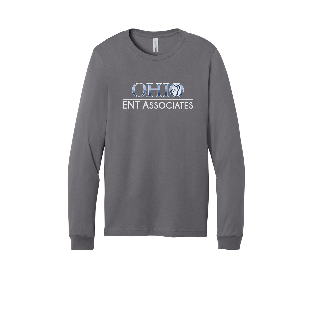 ohioentaudiology-all-season-medical-long-sleeve-tee-dtf-front-3501-storm-flat-front