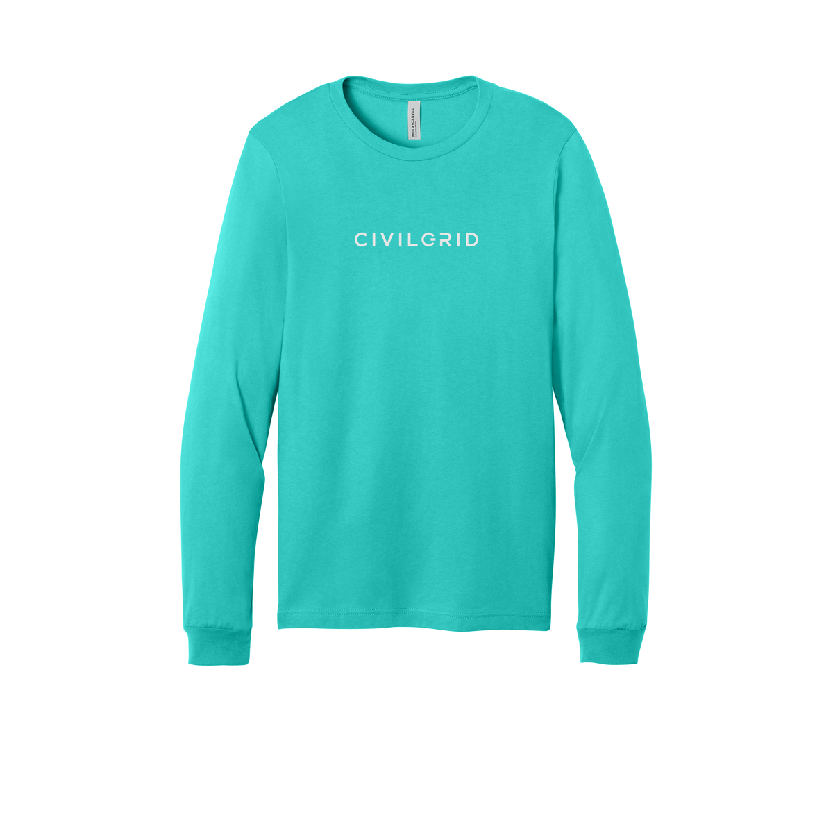 civilgrid-all-season-long-sleeve-tee-dtf-front-3501-teal-flat-front