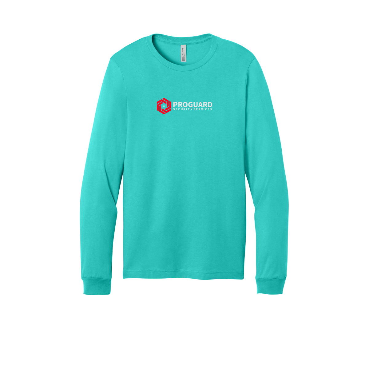 proguardsecurityservices-all-season-long-sleeve-tee-dtf-front-3501-teal-flat-front