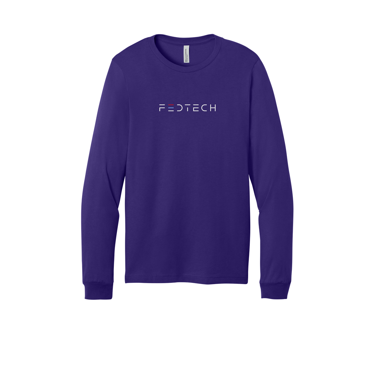 fedtech-all-season-long-sleeve-tee-dtf-front-3501-teampurple-flat-front