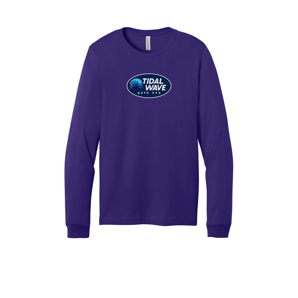 tidalwaveautospa-all-season-long-sleeve-tee-dtf-front-3501-teampurple-flat-front