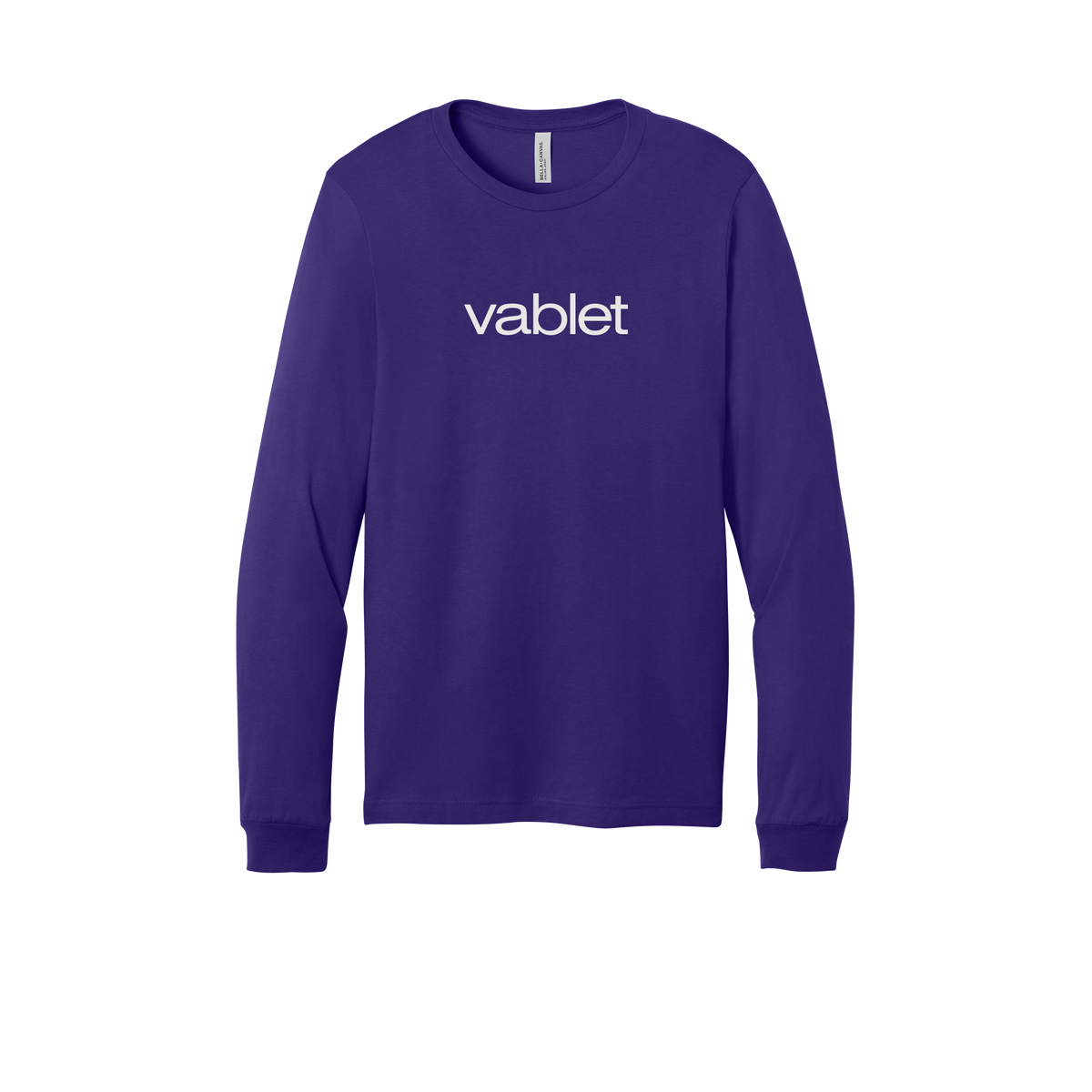 vablet-all-season-long-sleeve-tee-dtf-front-3501-teampurple-flat-front