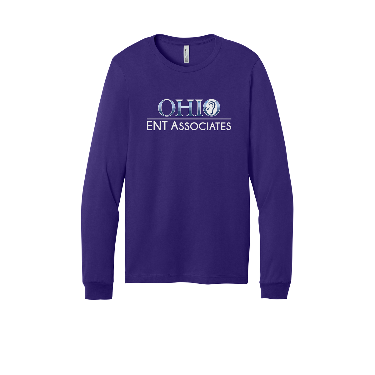 ohioentaudiology-all-season-medical-long-sleeve-tee-dtf-front-3501-teampurple-flat-front