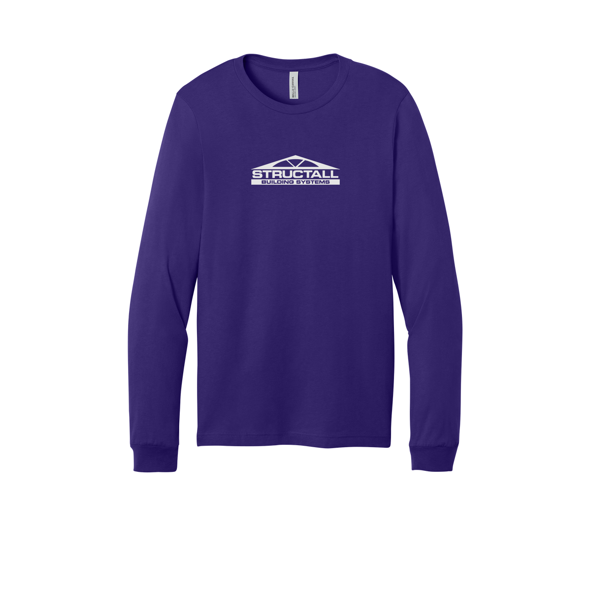 structall-all-season-long-sleeve-tee-dtf-front-3501-teampurple-flat-front