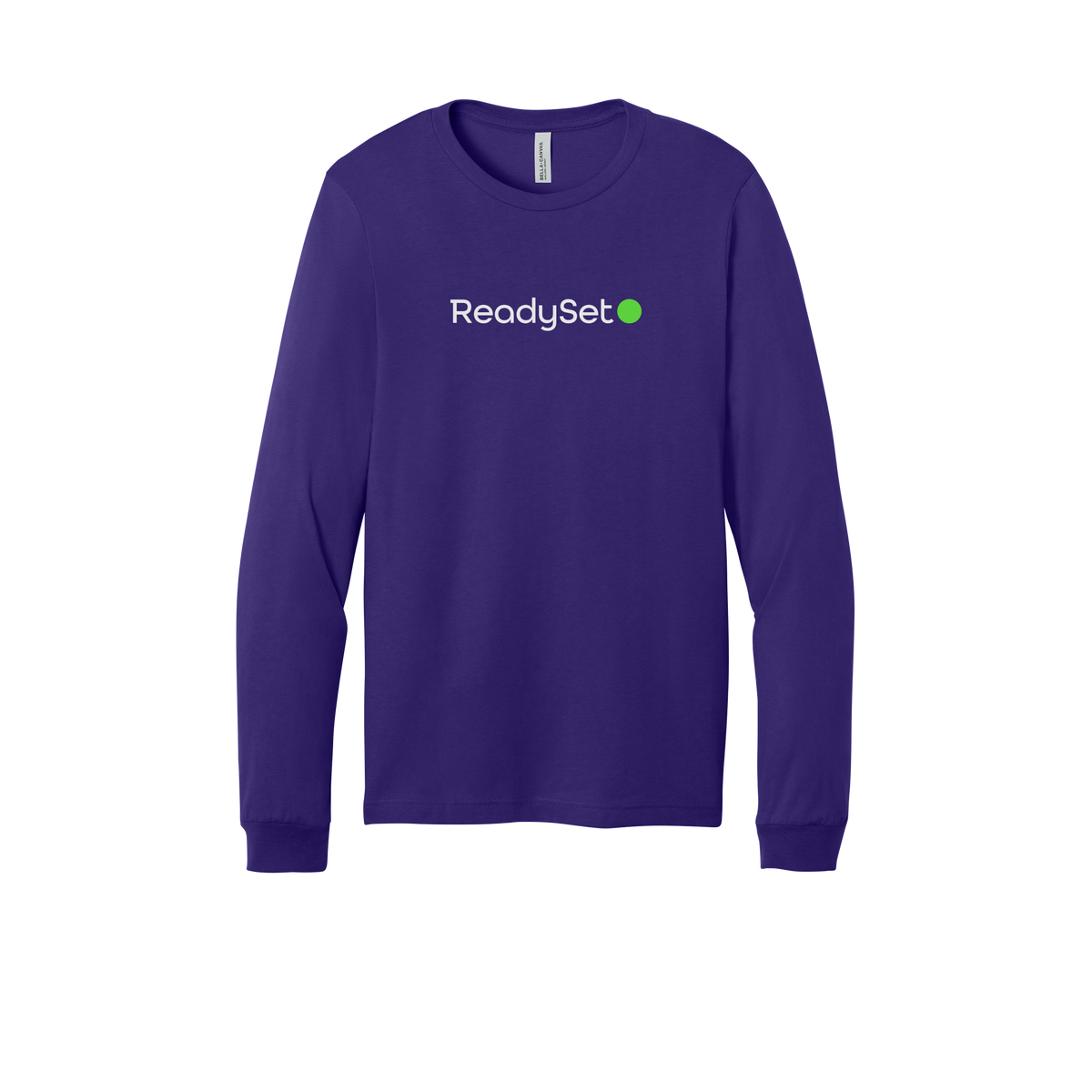 readysetsurgical-all-season-medical-long-sleeve-tee-dtf-front-3501-teampurple-flat-front