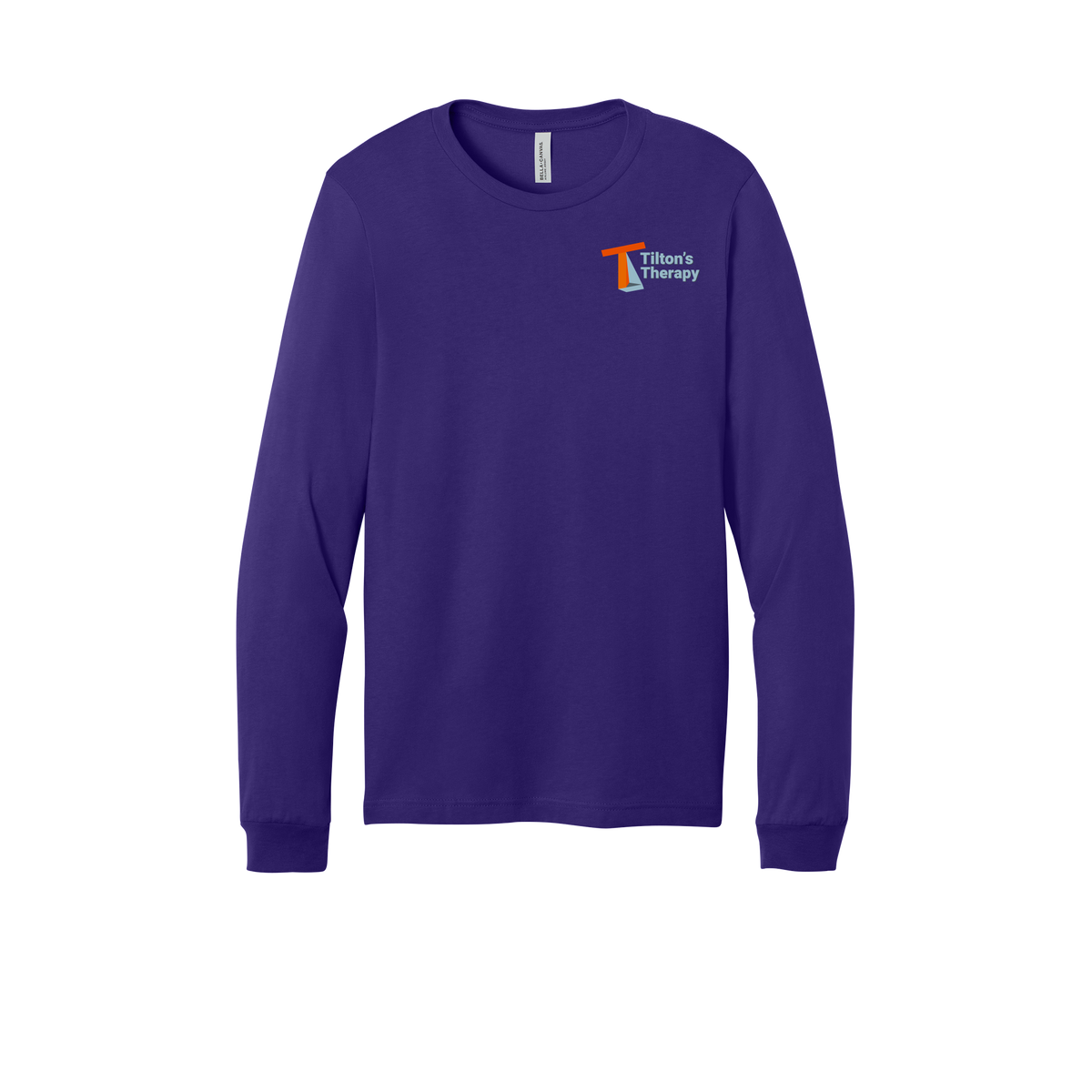 tiltonstherapy-all-season-long-sleeve-tee-dtf-leftchest-3501-teampurple-flat-front