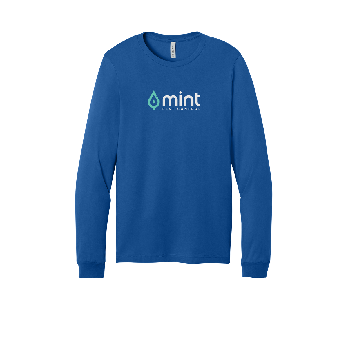 mintpest-all-season-long-sleeve-tee-dtf-front-3501-trueroyal-flat-front
