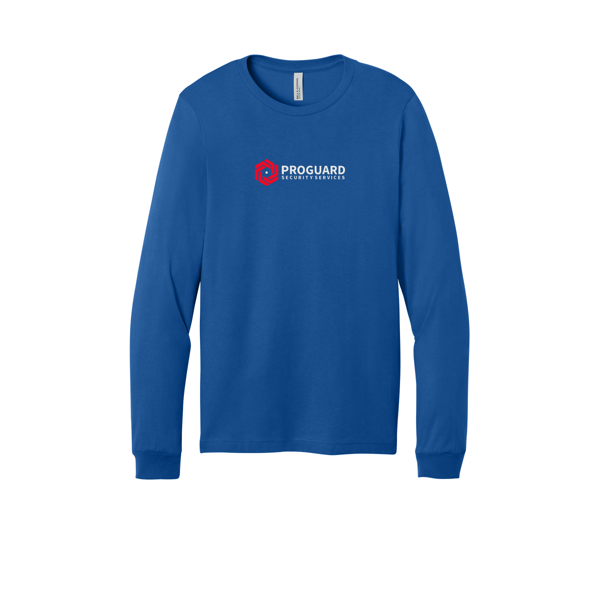 proguardsecurityservices-all-season-long-sleeve-tee-dtf-front-3501-trueroyal-flat-front