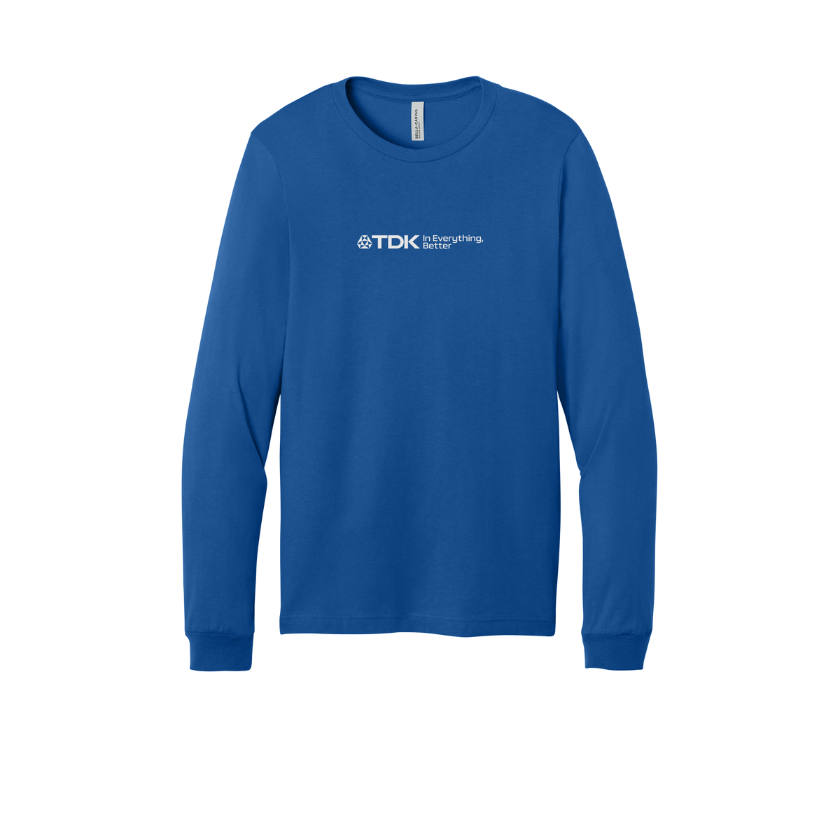tdk-all-season-long-sleeve-tee-dtf-front-3501-trueroyal-flat-front