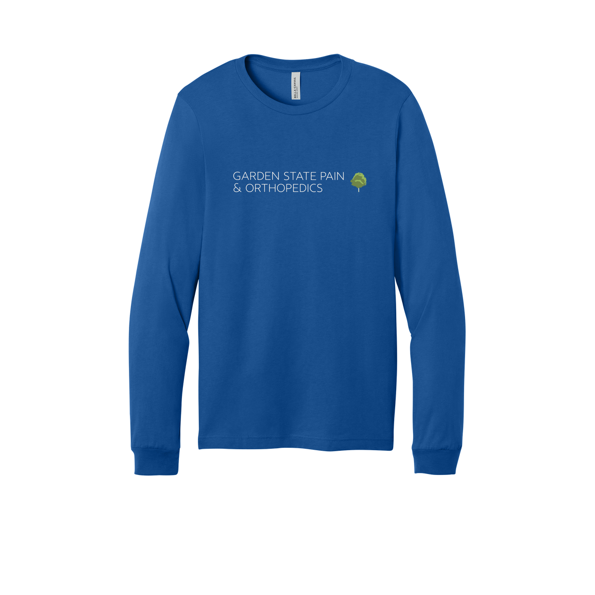 gardenstatepain-all-season-medical-long-sleeve-tee-dtf-front-3501-trueroyal-flat-front