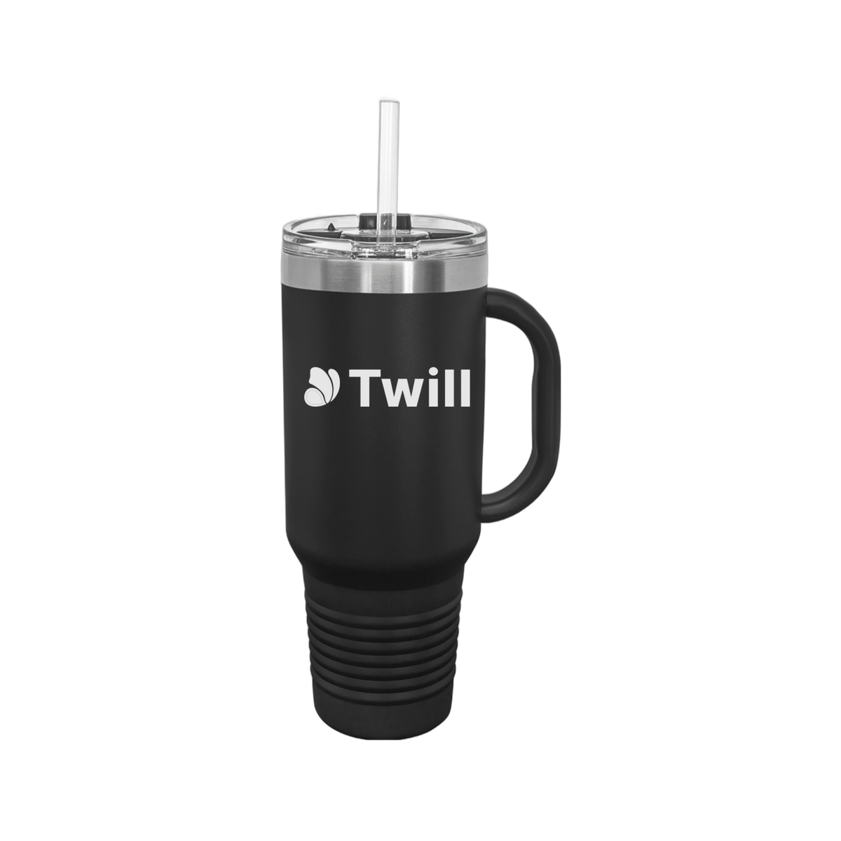withtwill-travel-mug-40oz-uv-drinkwarefront-40ozTravelMug-black-flat-front