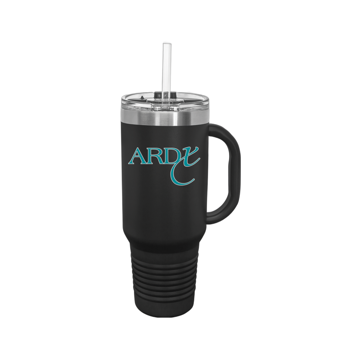ardx-travel-mug-40oz-uv-drinkwarefront-40ozTravelMug-black-flat-front