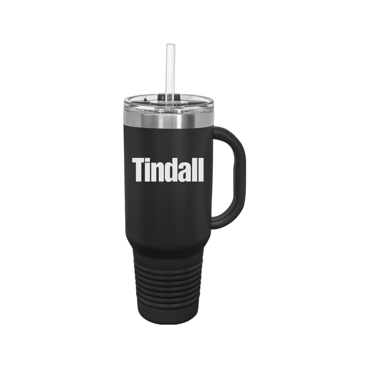 tindallcorp-travel-mug-40oz-uv-drinkwarefront-40ozTravelMug-black-flat-front