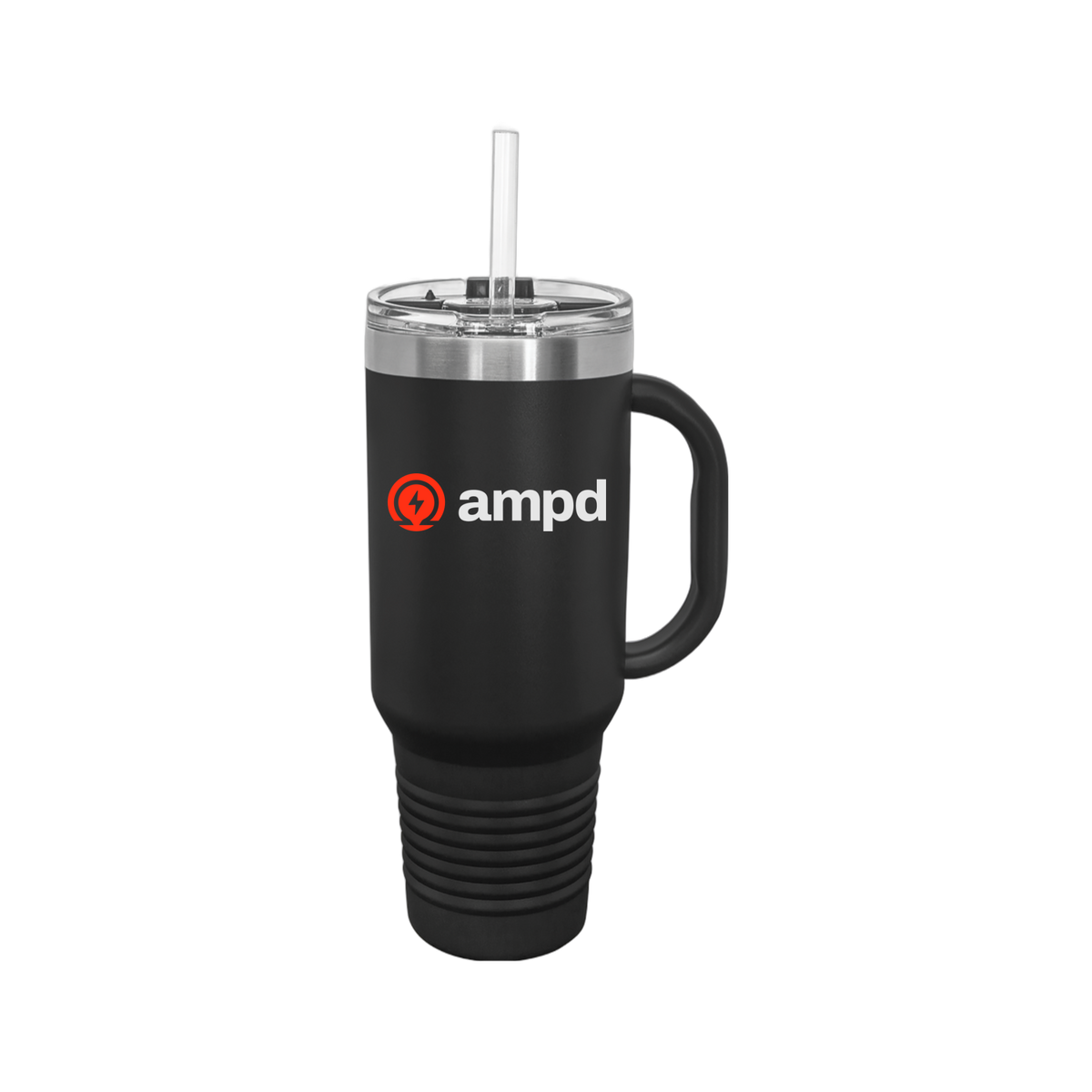 ampd-travel-mug-40oz-uv-drinkwarefront-40ozTravelMug-black-flat-front