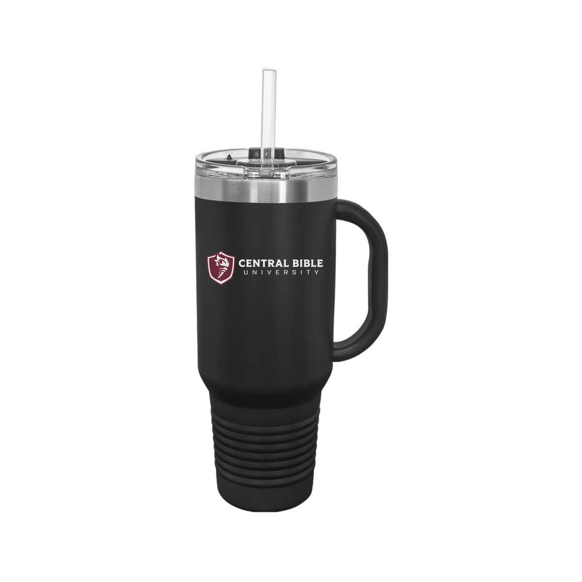 centralbible-travel-mug-40oz-uv-drinkwarefront-40ozTravelMug-black-flat-front