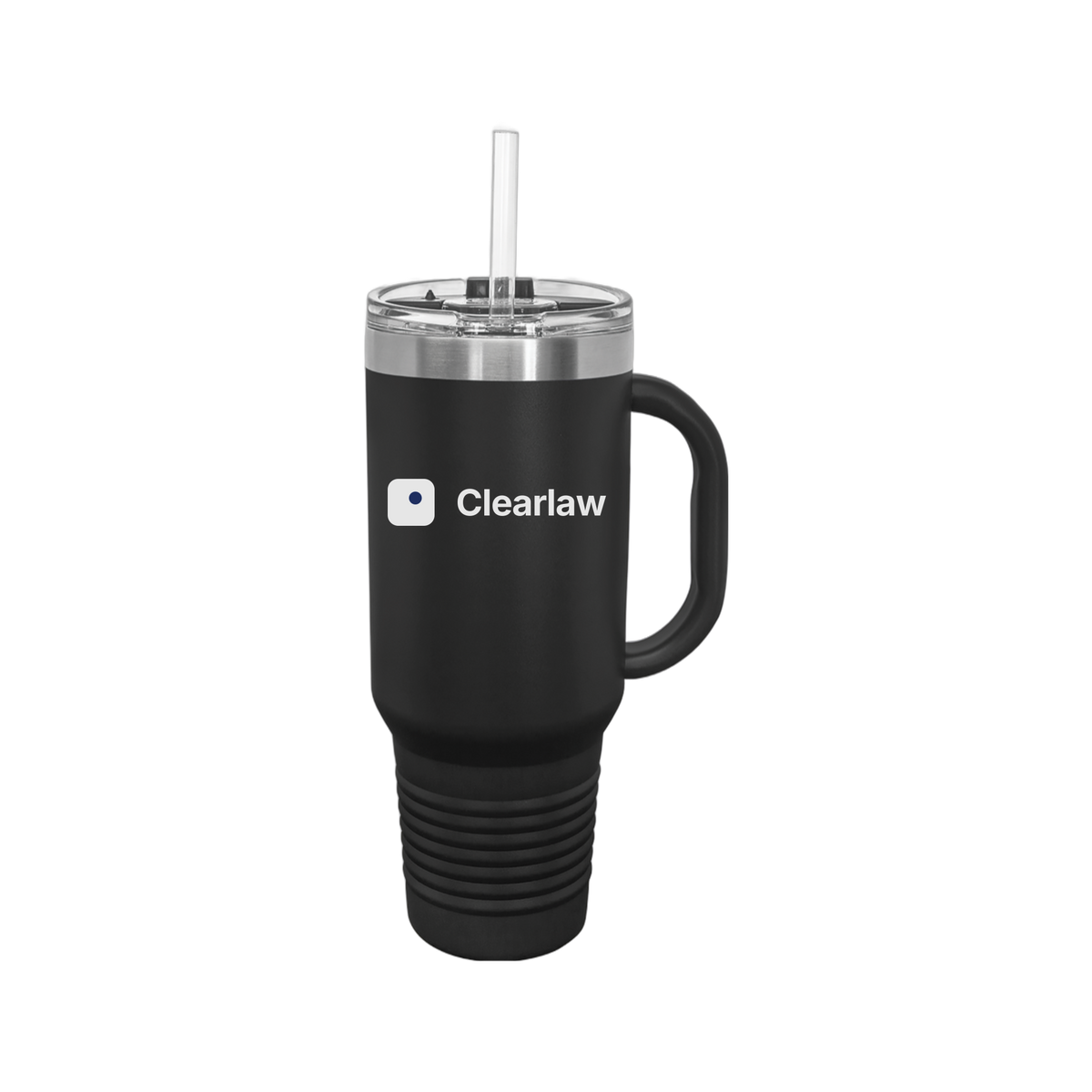 clearlaw-travel-mug-40oz-uv-drinkwarefront-40ozTravelMug-black-flat-front