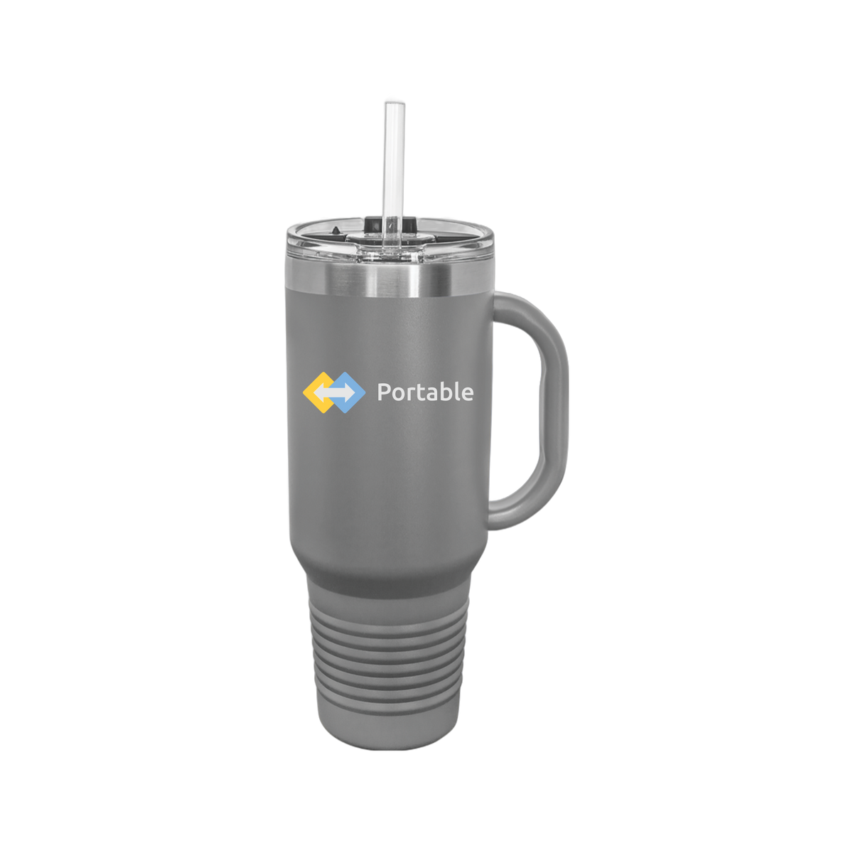 portable-travel-mug-40oz-uv-drinkwarefront-40ozTravelMug-darkgray-flat-front